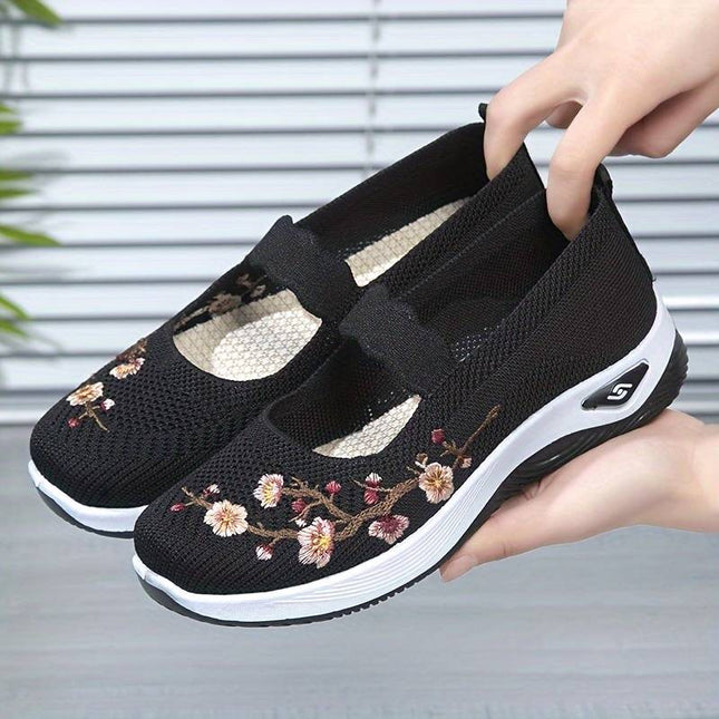 Floral Orthopedic Fitness Sneakers