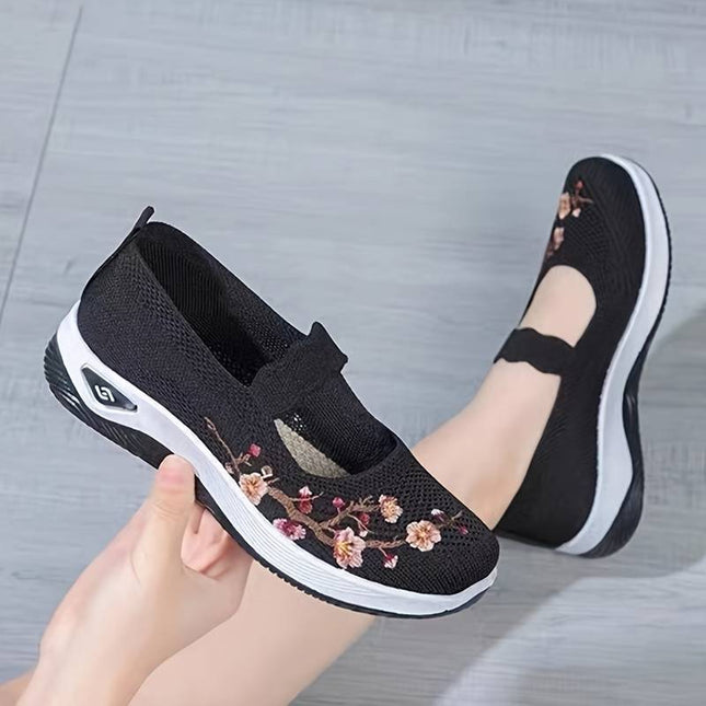 Floral Orthopedic Fitness Sneakers