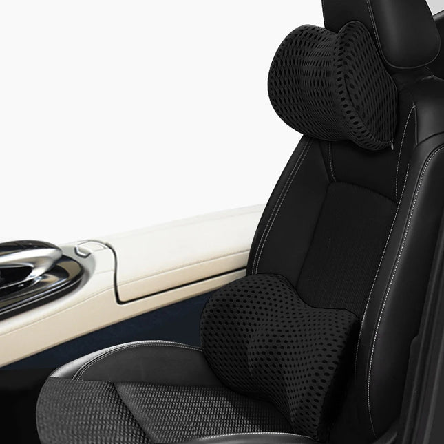 Breathable Memory Cotton Physiotherapy Lumbar Pillow Waist For Car Seat Back Pain Support Cushion Bed Sofa Office Sleep Pillows