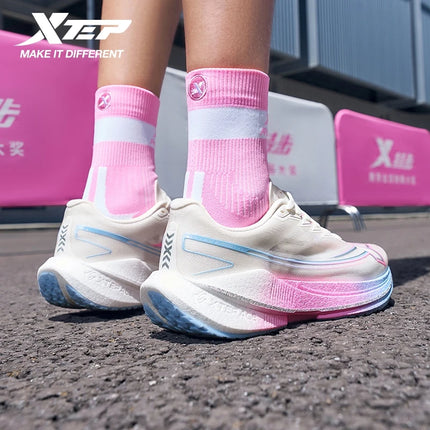 Xtep Shyft 1.0 Running Shoes for Women Durability Cushion Shock Absorption Stability Combat Breathable Sneakers 875318110084
