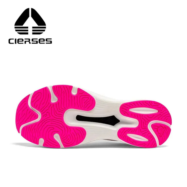 CIERSES  Full Palm Marathon Racing Track and Field Training High Wear   High Rebound Propulsion Fabric Running Shoes 2438-4