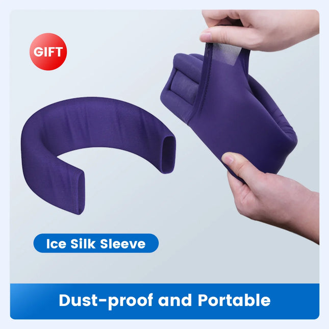 VELPEAU Neck Brace Support for Neck Pain and Spine Pressure, Adjustable Foam Cervical Collar for Snoozing and Sleep Apnea