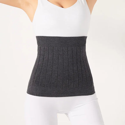 Elastic Lower Back Belly Waist Warmer Band Binder Kidney Protector Wrap Winter Elder Back Pain Relief Lumbar Corset Support Belt