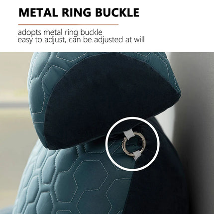 Cooling Latex Cushion Sofa Cushion Back Pillow Removable Washable Sofa Reading Pillow Tatami Bed Back Cushion Home Decor75x58CM