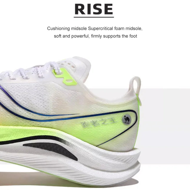 GOLDEN CAMEL Full-palm Carbon Plate Professional Racing Training Running Shoes Double-layer Shock Absorption Sport Shoes for Men