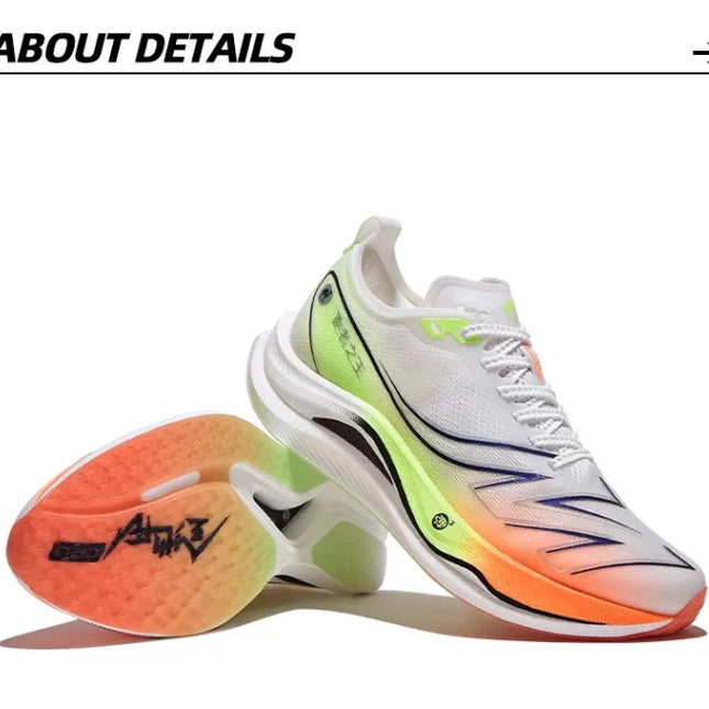 GOLDEN CAMEL Full-palm Carbon Plate Professional Racing Training Running Shoes Double-layer Shock Absorption Sport Shoes for Men