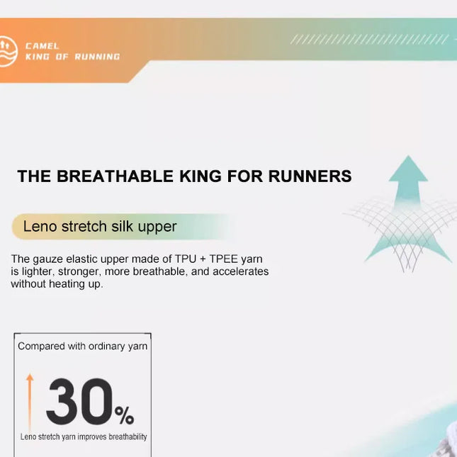 GOLDEN CAMEL Full-palm Carbon Plate Professional Racing Training Running Shoes Double-layer Shock Absorption Sport Shoes for Men