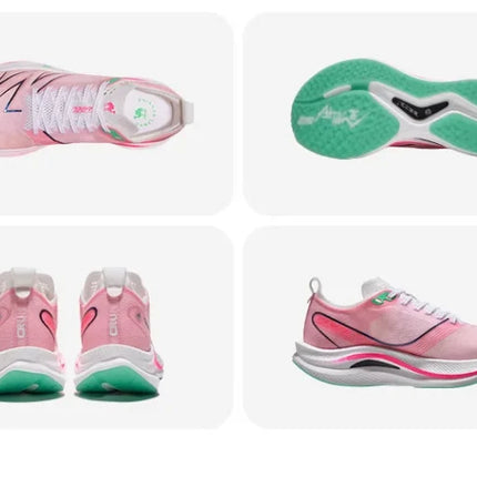 GOLDEN CAMEL Full-palm Carbon Plate Professional Racing Training Running Shoes Double-layer Shock Absorption Sport Shoes for Men