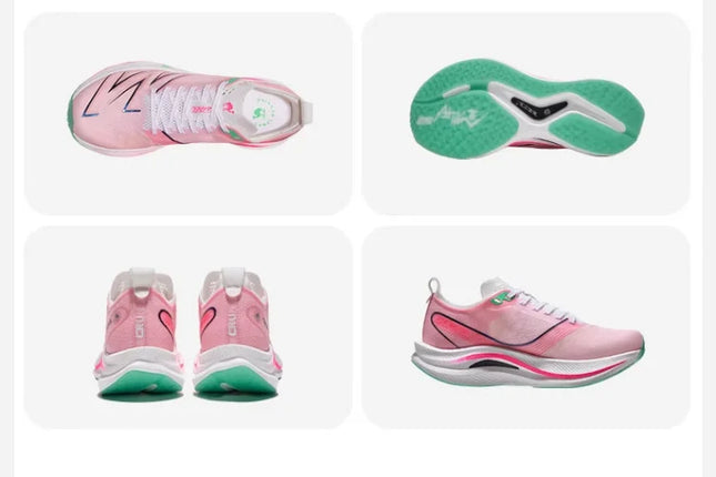 GOLDEN CAMEL Full-palm Carbon Plate Professional Racing Training Running Shoes Double-layer Shock Absorption Sport Shoes for Men