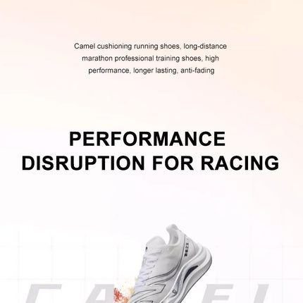 GOLDEN CAMEL Full-palm Carbon Plate Professional Racing Training Running Shoes Double-layer Shock Absorption Sport Shoes for Men