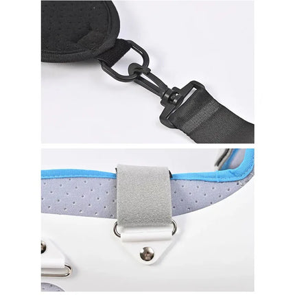 Adjustable Post Op Elbow Stabilizer Splint-Elbow Brace Immobilizer-After Surgery for Dislocated Arm Ligament and Tendon Repairs