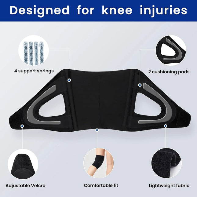 NEENCA Knee Brace for Women & Men Relief Recovery Meniscus Tear Arthritis Pain ACL MCL Knee with Side Stabilizers Knee Supportp