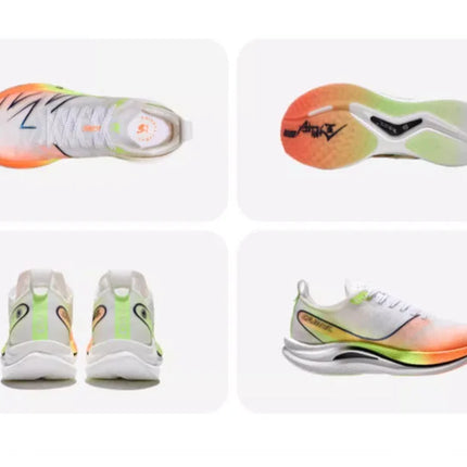 GOLDEN CAMEL Full-palm Carbon Plate Professional Racing Training Running Shoes Double-layer Shock Absorption Sport Shoes for Men