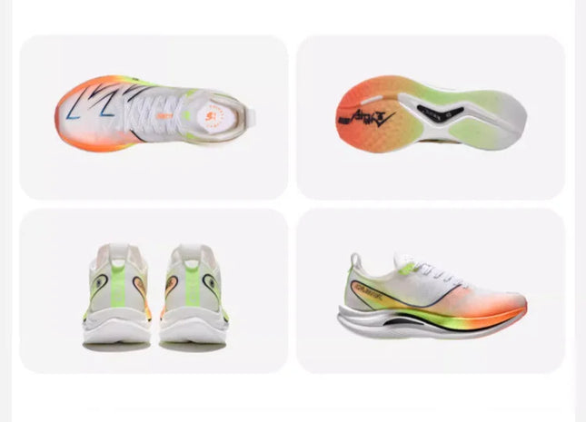 GOLDEN CAMEL Full-palm Carbon Plate Professional Racing Training Running Shoes Double-layer Shock Absorption Sport Shoes for Men