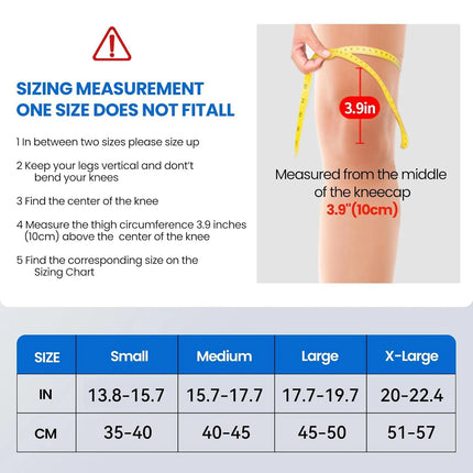 NEENCA Knee Brace for Women & Men Relief Recovery Meniscus Tear Arthritis Pain ACL MCL Knee with Side Stabilizers Knee Supportp