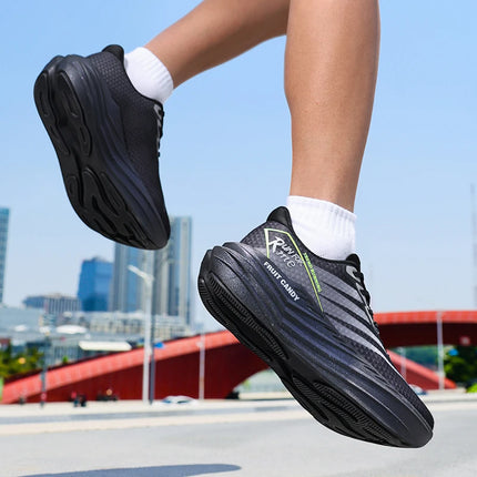 High-quality Running Shoes Unisex Cushioning Outdoor Cross Training Jogging Breathable Comfy Sneakers Men Walking Training Shoes