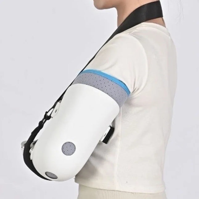 Adjustable Post Op Elbow Stabilizer Splint-Elbow Brace Immobilizer-After Surgery for Dislocated Arm Ligament and Tendon Repairs