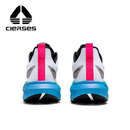 CIERSES  Full Palm Marathon Racing Track and Field Training High Wear   High Rebound Propulsion Fabric Running Shoes 2438-4