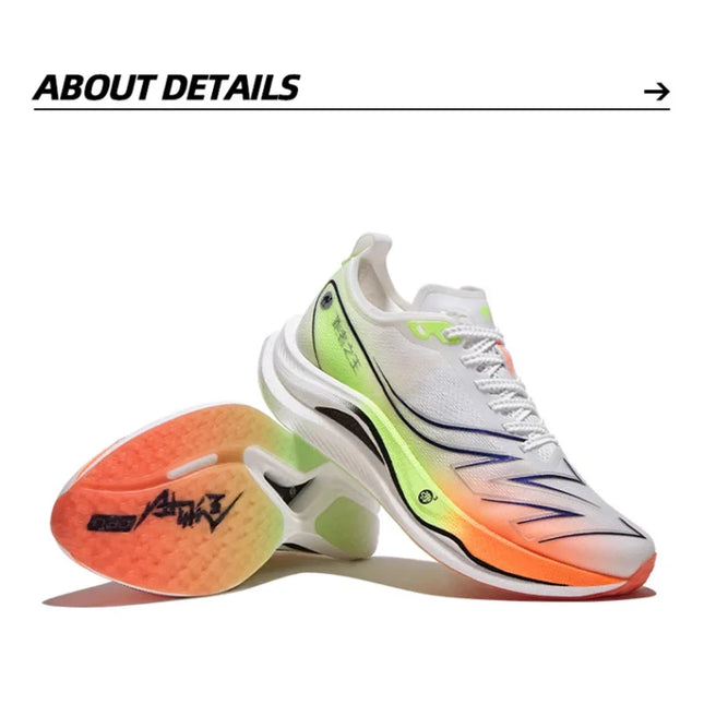 GOLDEN CAMEL Full-palm Carbon Plate Professional Racing Training Running Shoes Double-layer Shock Absorption Sport Shoes for Men