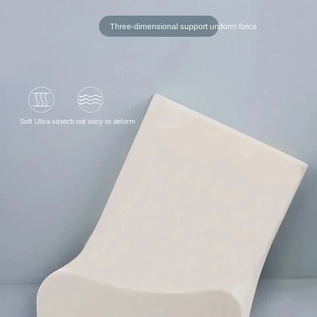 50*30cm Bamboo Fiber Pillow Slow Rebound Health Care Memory Foam Pillow Memory Foam Pillow Orthopedic Pillows Support NeckRelief