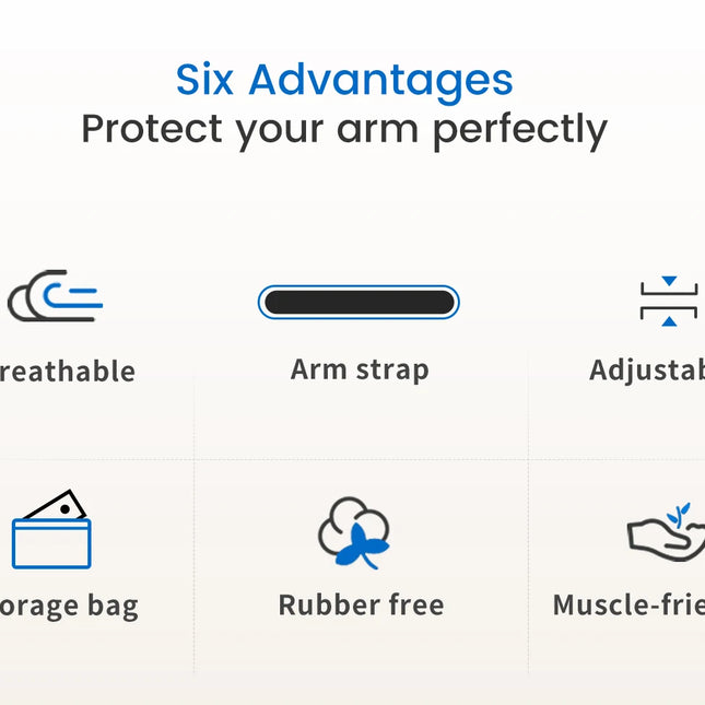 VELPEAU Arm Sling for Elbow Injury, Forearm Fracture, Broken Shoulder, Breathable and Soft Shoulder Immobilizer Fits Both Arms