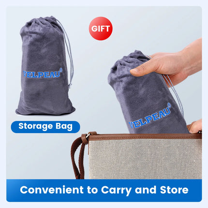 VELPEAU Neck Brace Support for Neck Pain and Spine Pressure, Adjustable Foam Cervical Collar for Snoozing and Sleep Apnea