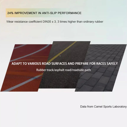 GOLDEN CAMEL Full-palm Carbon Plate Professional Racing Training Running Shoes Double-layer Shock Absorption Sport Shoes for Men