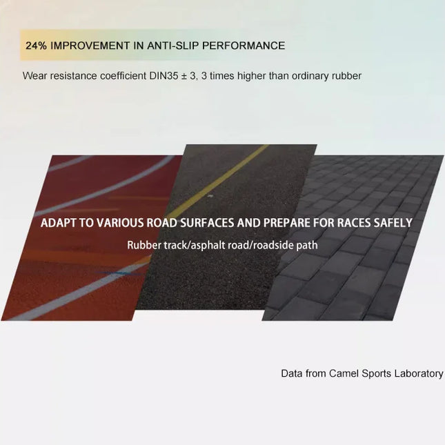 GOLDEN CAMEL Full-palm Carbon Plate Professional Racing Training Running Shoes Double-layer Shock Absorption Sport Shoes for Men