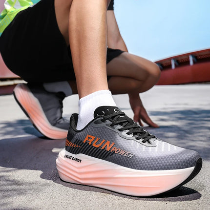 High-quality Running Shoes Unisex Cushioning Outdoor Cross Training Jogging Breathable Comfy Sneakers Men Walking Training Shoes