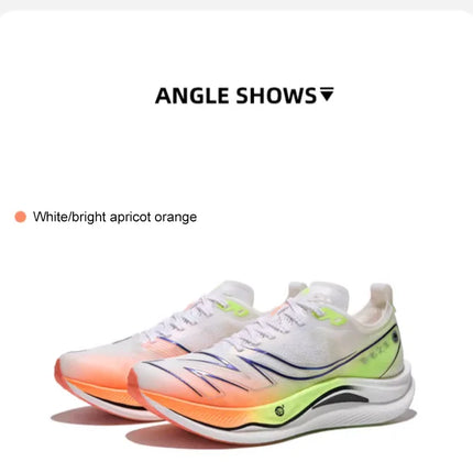 GOLDEN CAMEL Full-palm Carbon Plate Professional Racing Training Running Shoes Double-layer Shock Absorption Sport Shoes for Men