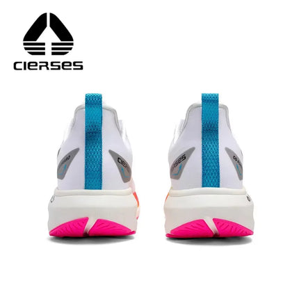 CIERSES  Full Palm Marathon Racing Track and Field Training High Wear   High Rebound Propulsion Fabric Running Shoes 2438-4