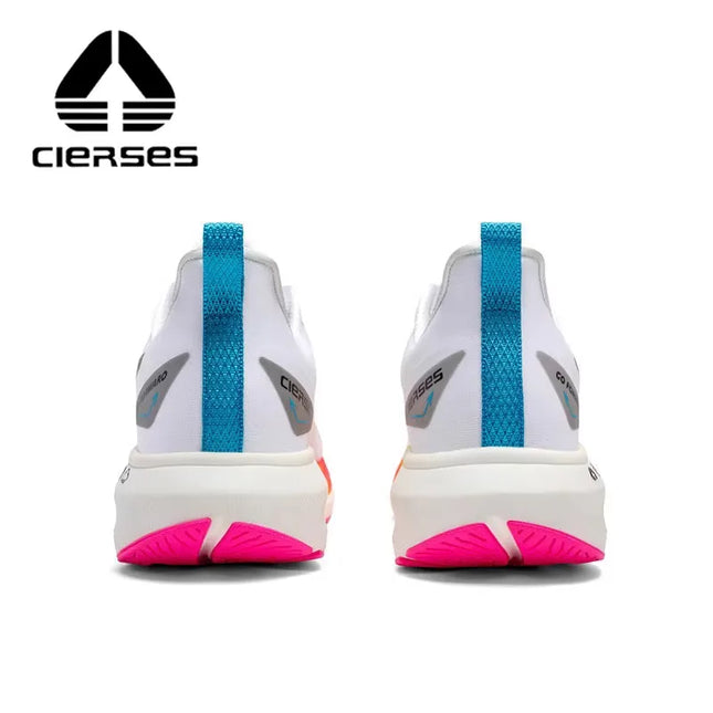 CIERSES  Full Palm Marathon Racing Track and Field Training High Wear   High Rebound Propulsion Fabric Running Shoes 2438-4