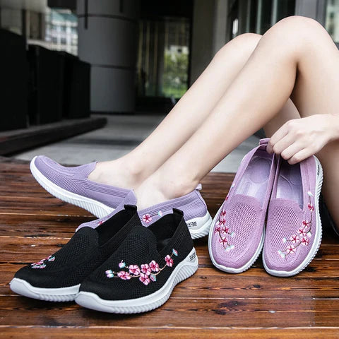Floral Orthopedic Sneakers