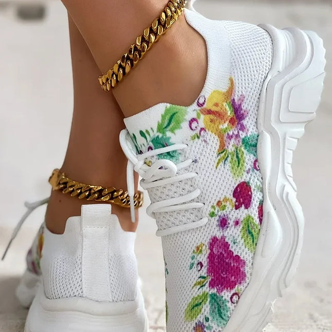 FloralMov Orthopedic Sneakers