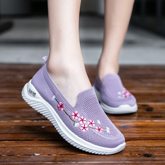 Floral Orthopedic Sneakers
