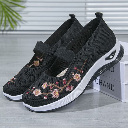 Floral Orthopedic Fitness Sneakers