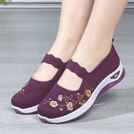 Floral Orthopedic Fitness Sneakers